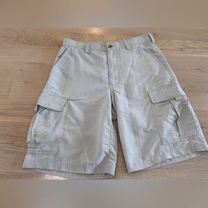 Men's Gray Cargo Shorts